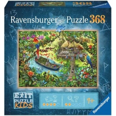 Puzzle Exit 368 elementów Ravensburger 129249 Wyprawa do dżungli