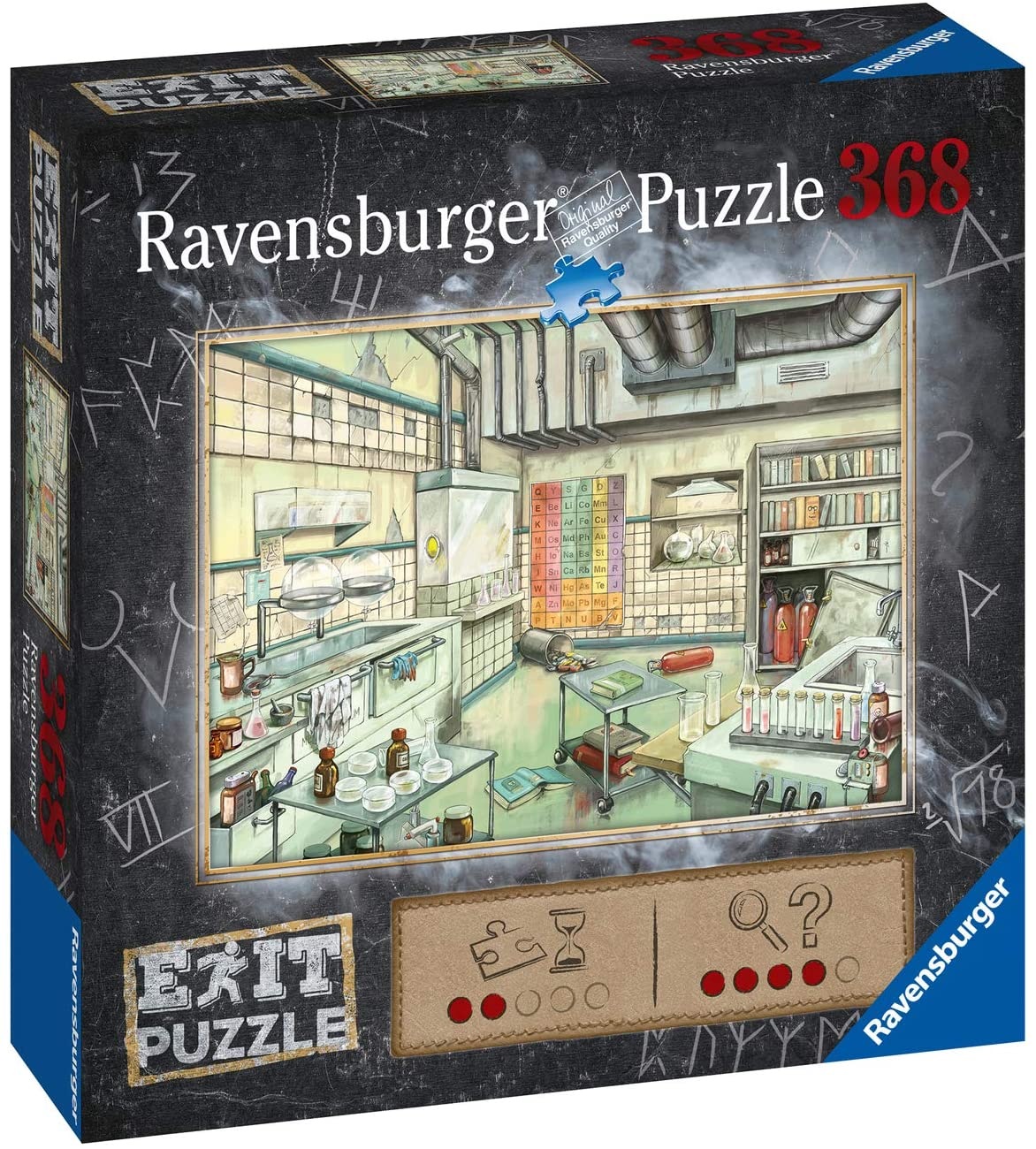 Puzzle Exit 368 elementów Ravensburger 167838 Laboratorium
