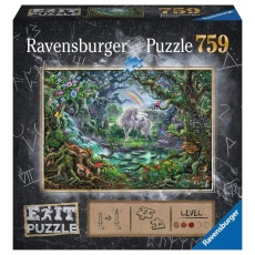 Puzzle Exit 759 elementów Ravensburger 150304 Jednorożec