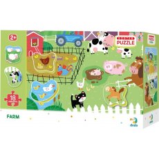 Puzzle Sorter Farma 18 elementów DODO Baby 300161