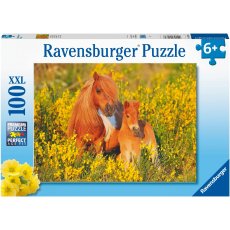 Puzzle XXL 100 elementów Ravensburger 132836 Kucyki