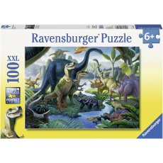 Puzzle XXL 100 elementów Ravensburger 107407 Dinozaury Kraina Gigantów