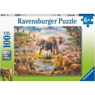 Puzzle XXL 100 elementów Ravensburger 132843 Dzikie zwierzęta