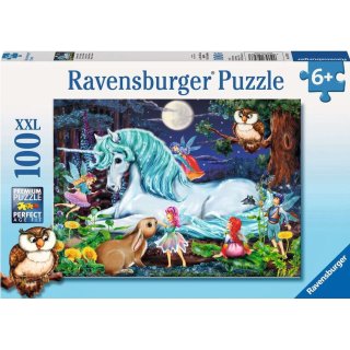 Puzzle XXL 100 elementów Ravensburger 107933 W magicznym lesie