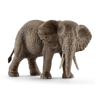 Słoń afrykański samica, Schleich 14761 figurki
