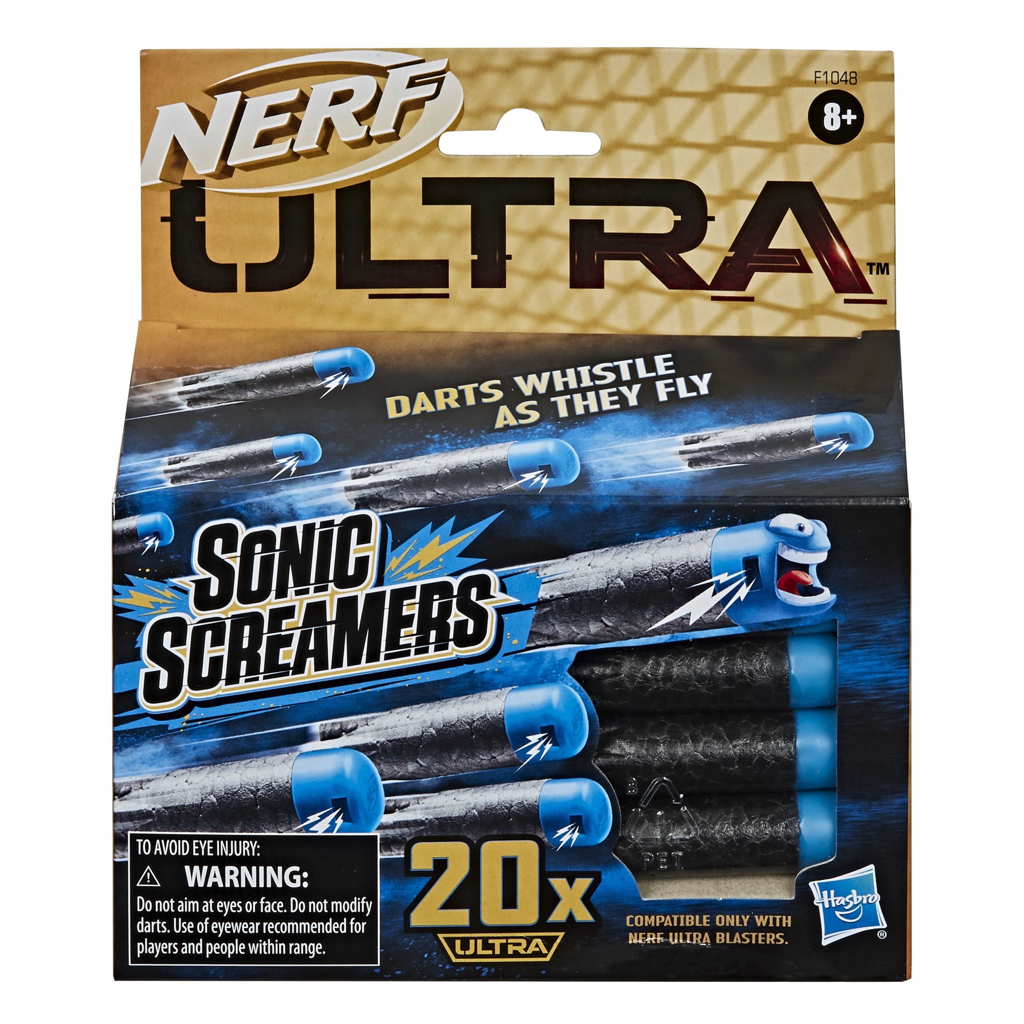 Strzałki Nerf Ultra Sonic Screamers 20 sztuk Hasbro F1048