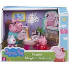 Świnka Peppa Magiczny jednorożec 3 figurki i akcesoria TM Toys PEP 07171