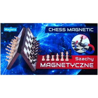 Szachy drewniane magnetyczne MAGIERA 30353