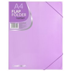 Teczka z gumką A4 Flap Folder CoolPack pastelowa fioletowa