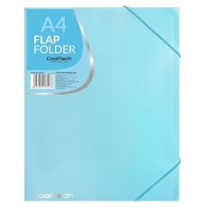 Teczka z gumką A4 Flap Folder CoolPack pastelowa niebieska