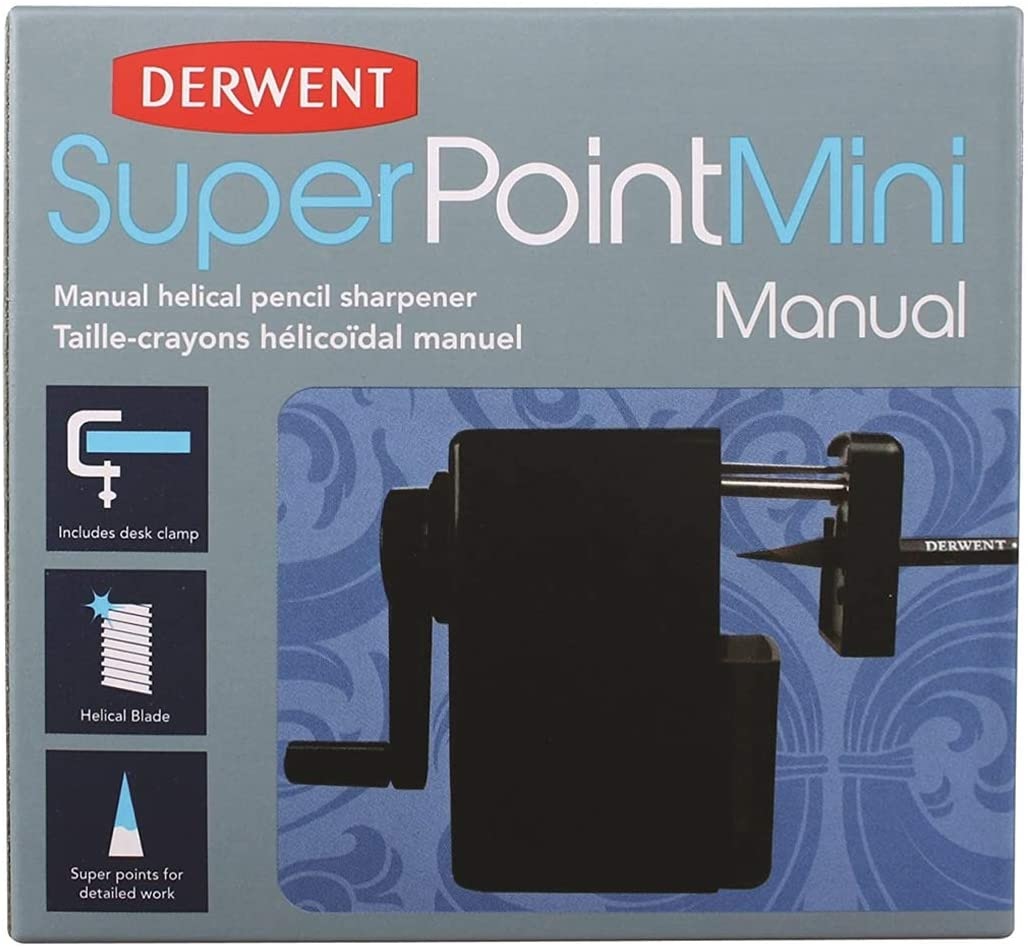 Temperówka na korbkę Super Point Mini Manual Derwent 2302000