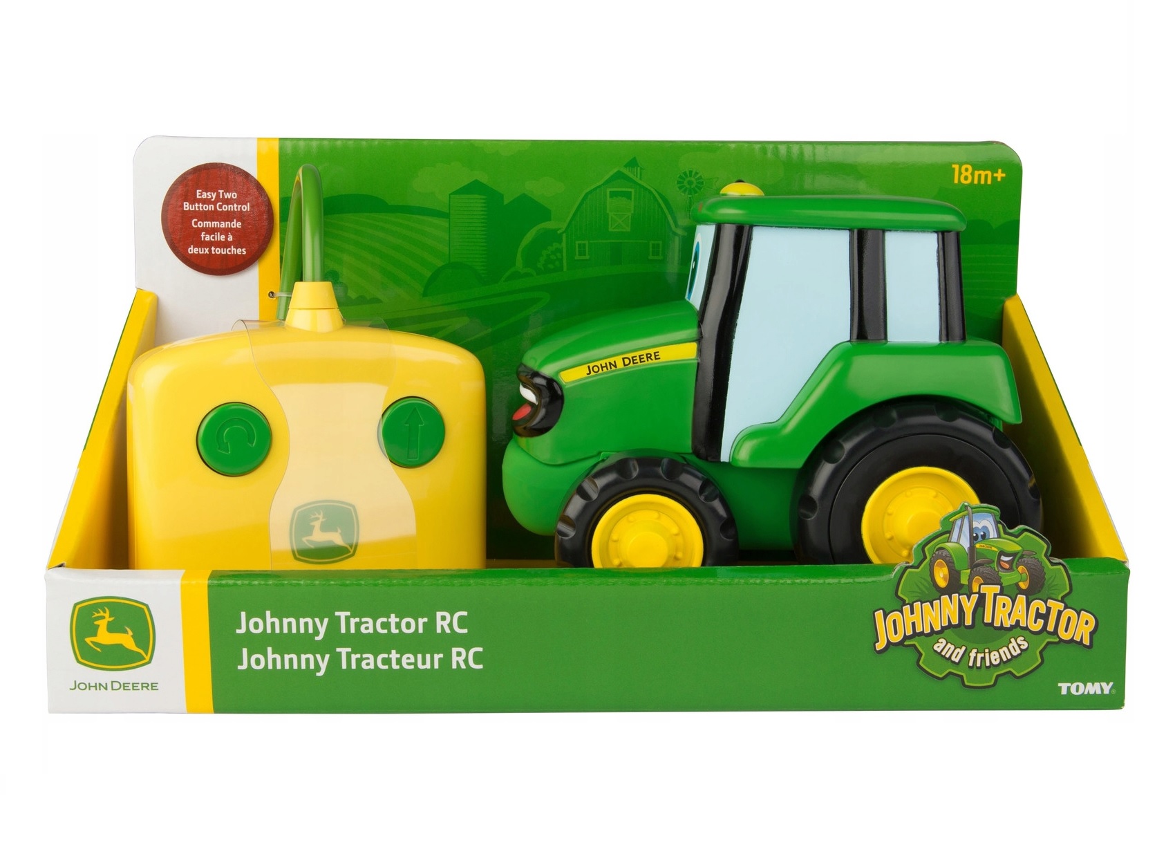 Traktor John Deere Baby na radio zdalnie sterowany RC TOMY 42946