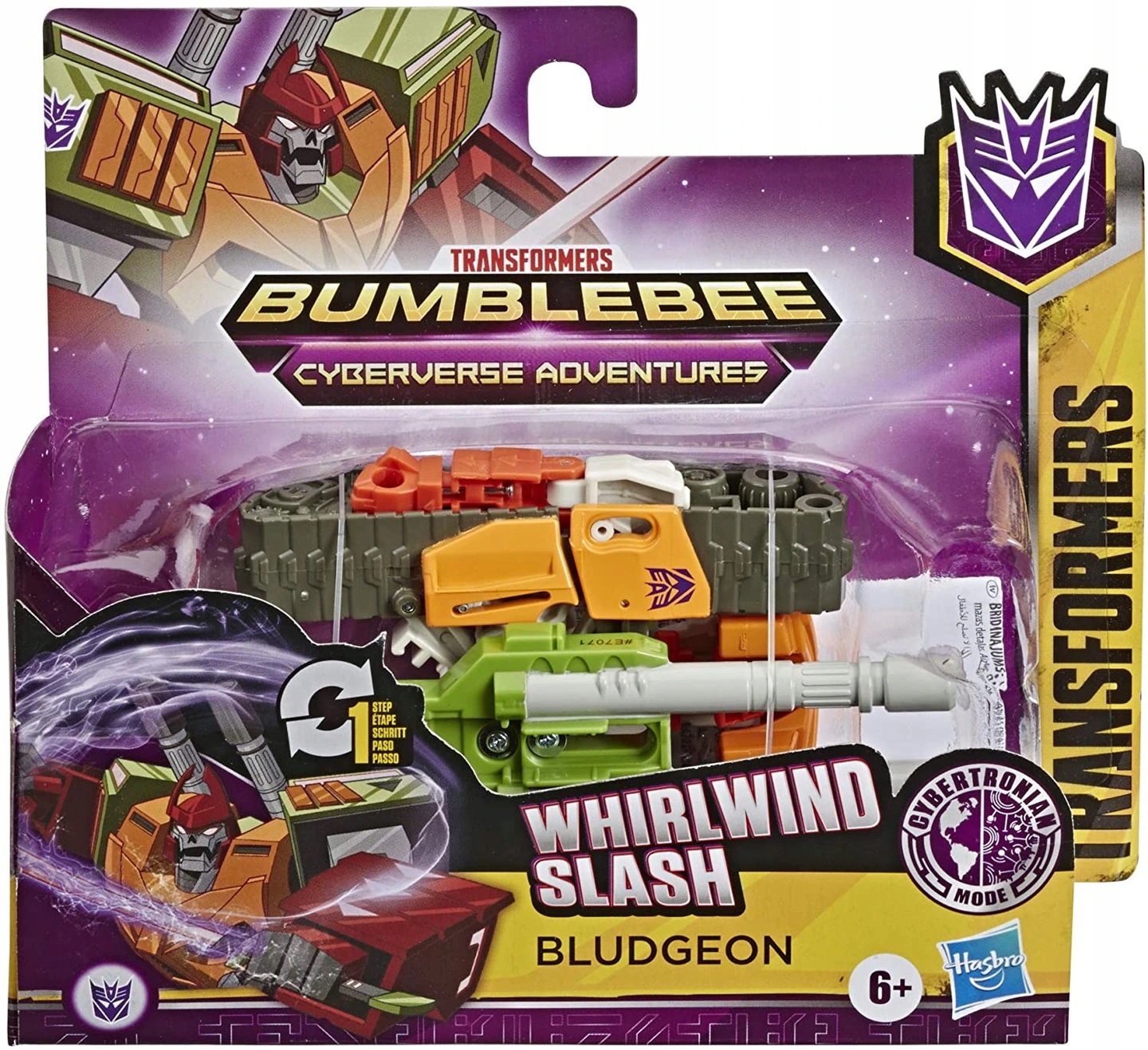 Transformers Bludgeon 1 Step Hasbro E3522 E7071 Cyberverse Adventures Bumblebee