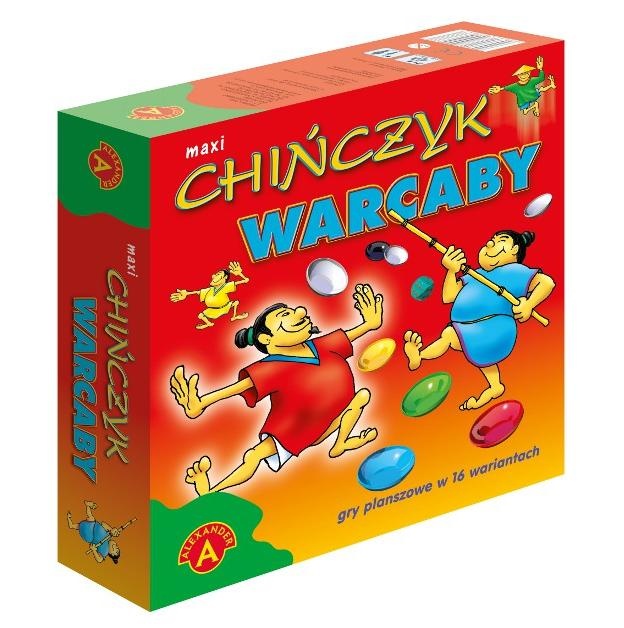 Warcaby Chińczyk maxi gra planszowa Alexander 04700