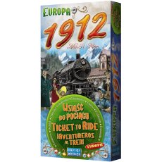 Wsiąść do Pociągu: Europa 1912 Dodatek do gry Rebel 729811 gra planszowa