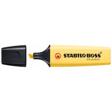 Zakreślacz Stabilo Boss Original Pastel 70/144 żółty