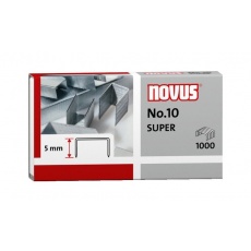 Zszywki No. 10 Super 5 mm 1000 szt. Novus 040-0003